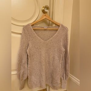 Chico’s Vintage Tan Speckled Sweater
